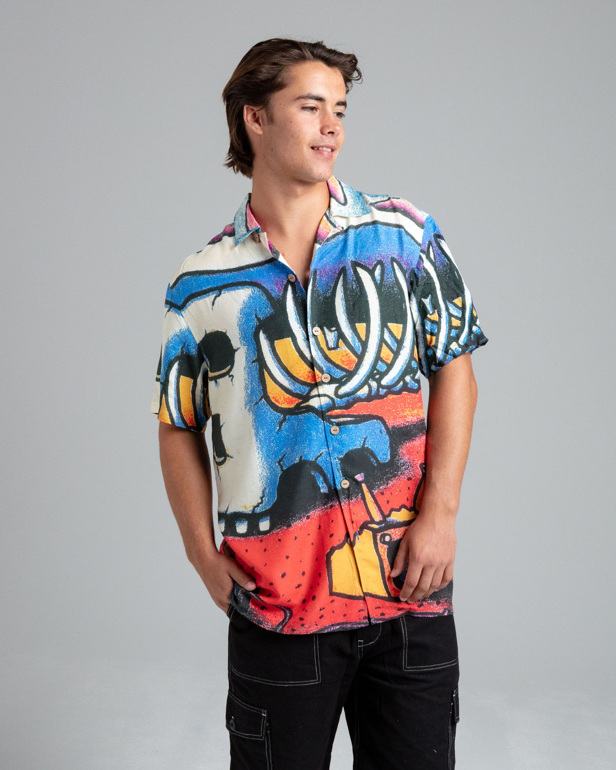REG &#39;SCIENCE BONES&#39; LOUD SHIRT