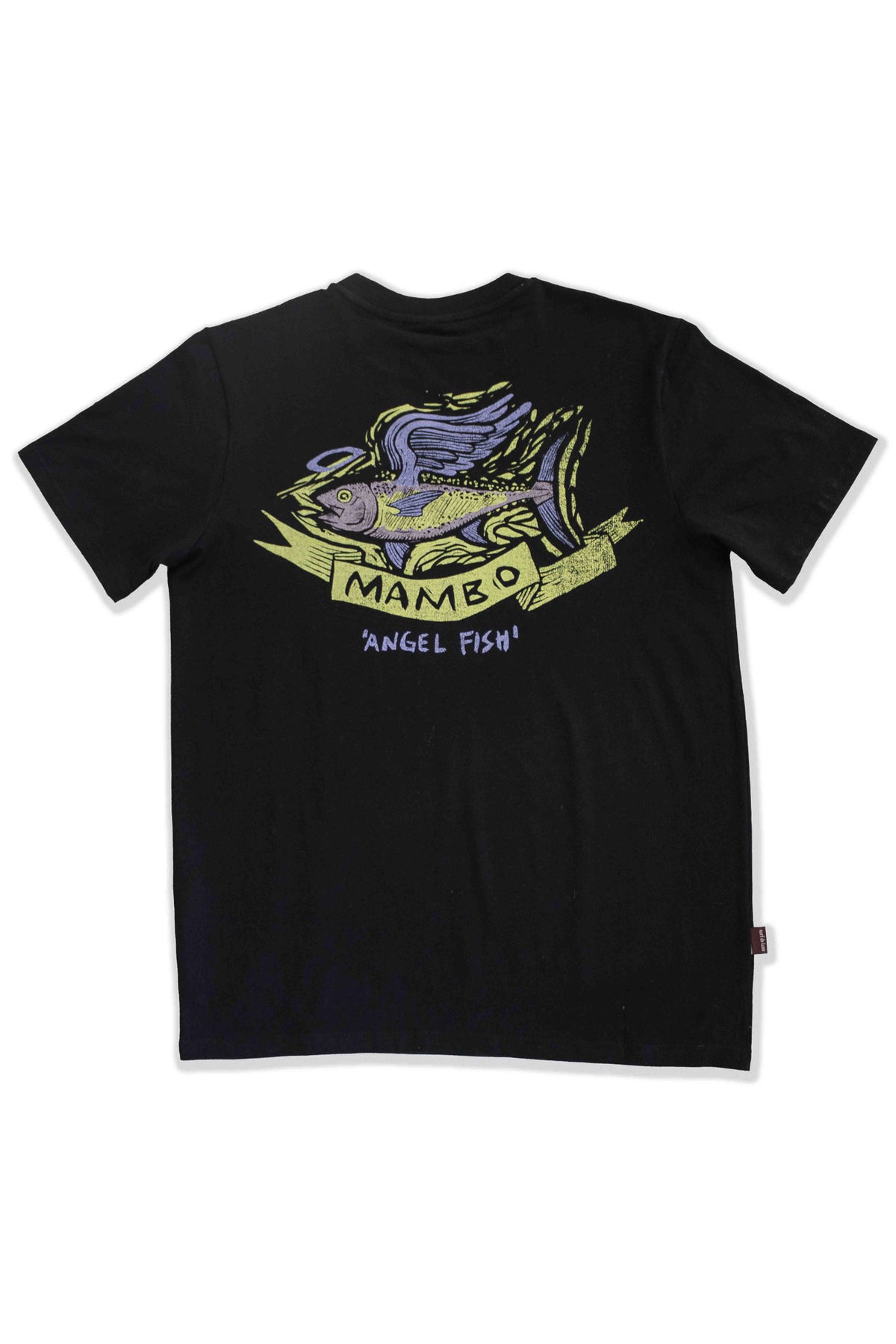 ANGEL FISH TEE BLACK