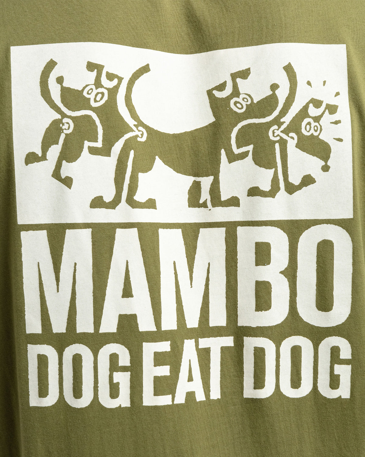 DOG EAT DOG T-SHIRT - KHAKI