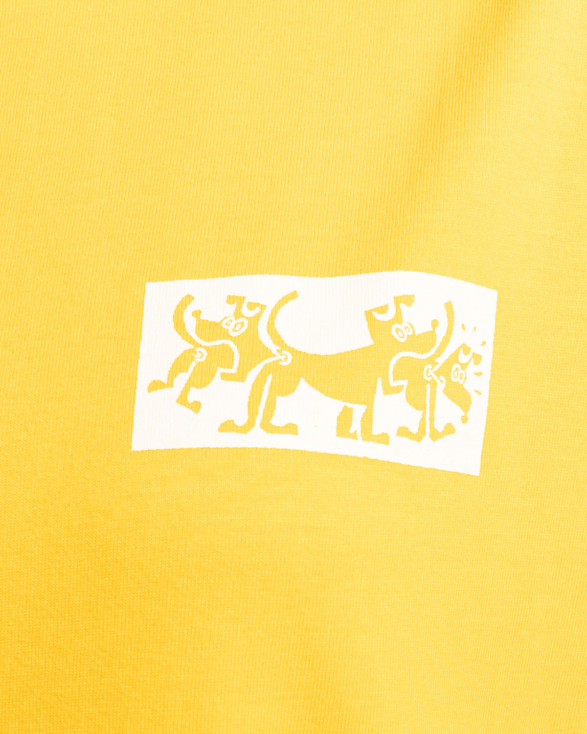 DOG EAT DOG T-SHIRT - MUSTARD