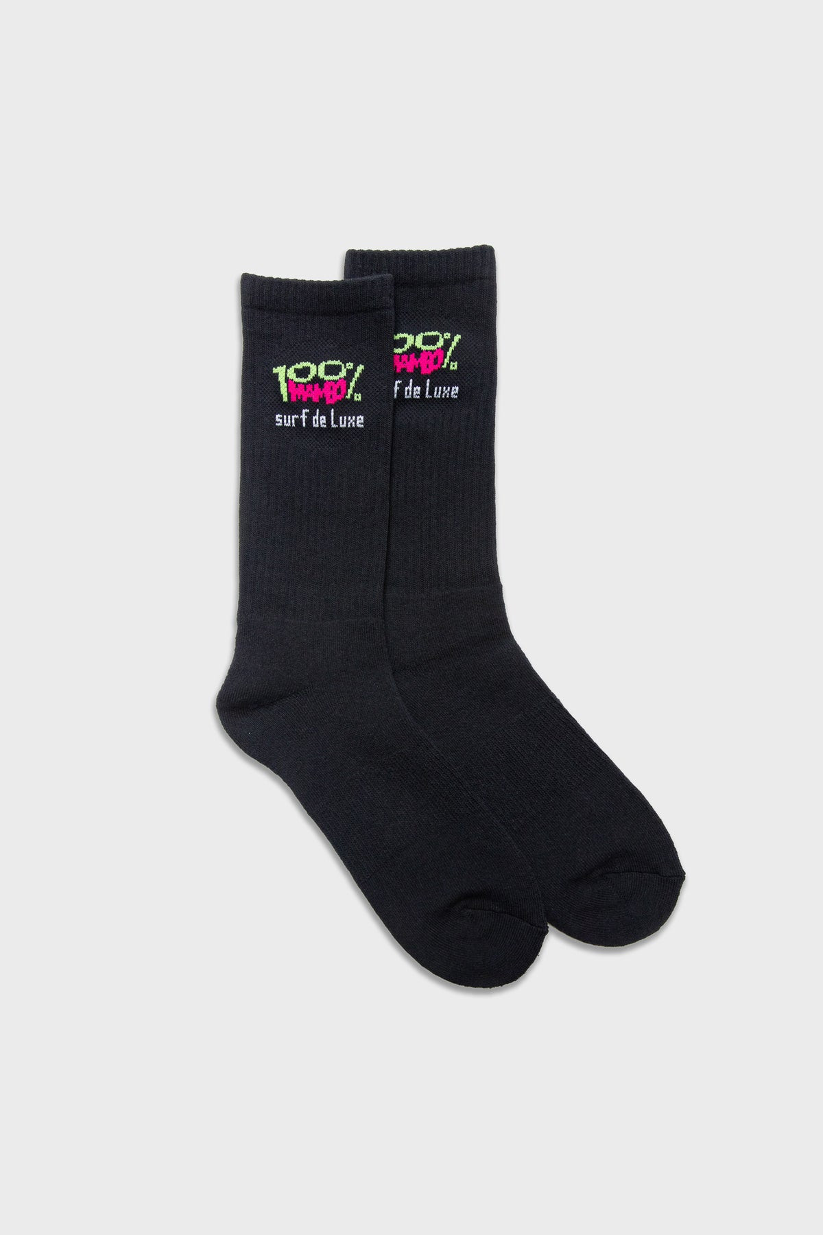 100% MAMBO CREW SOCK BLACK