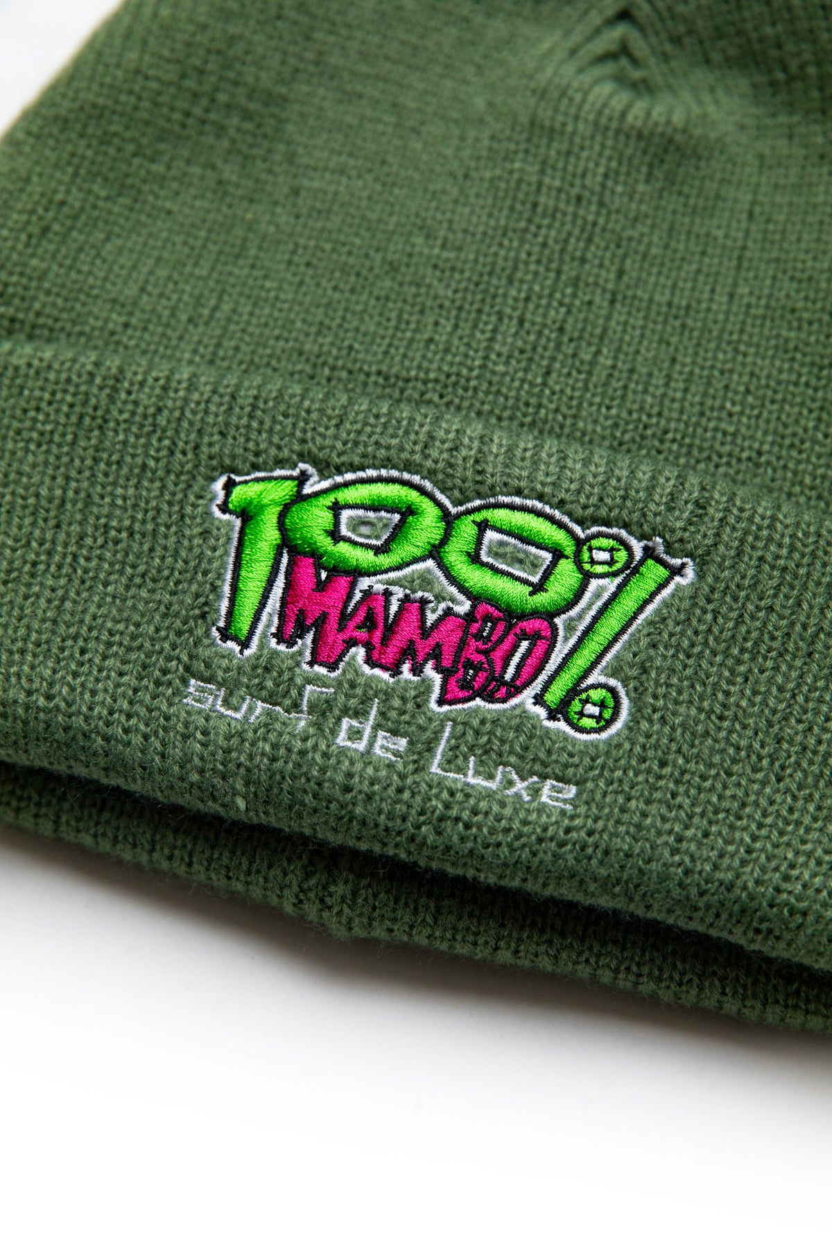 100% MAMBO BEANIE GREEN
