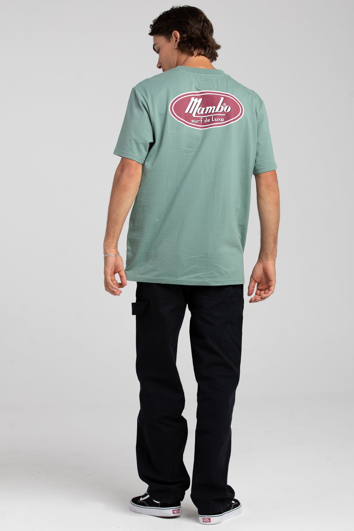 DE LUXE T-SHIRT - SAGE