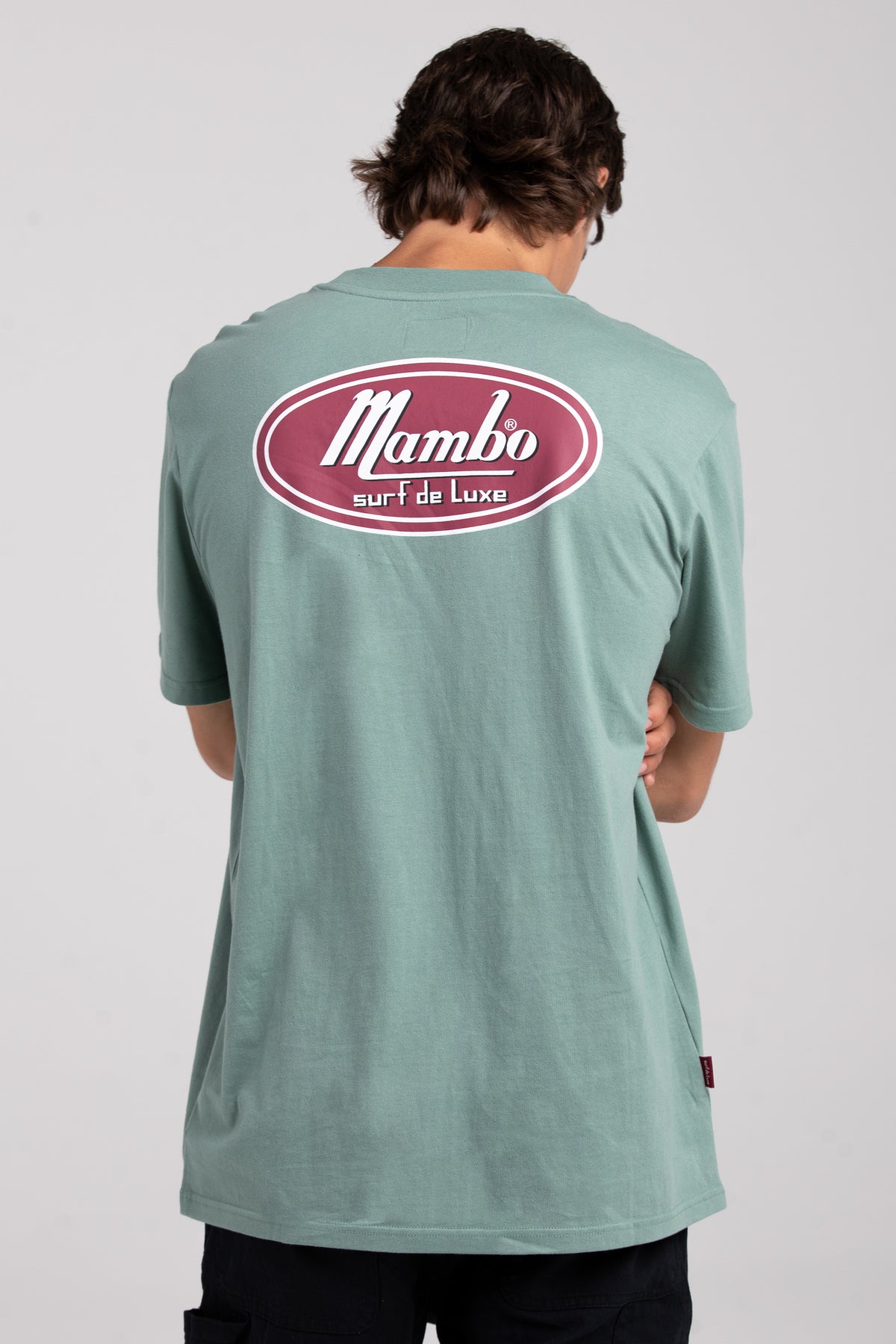 DE LUXE T-SHIRT - SAGE