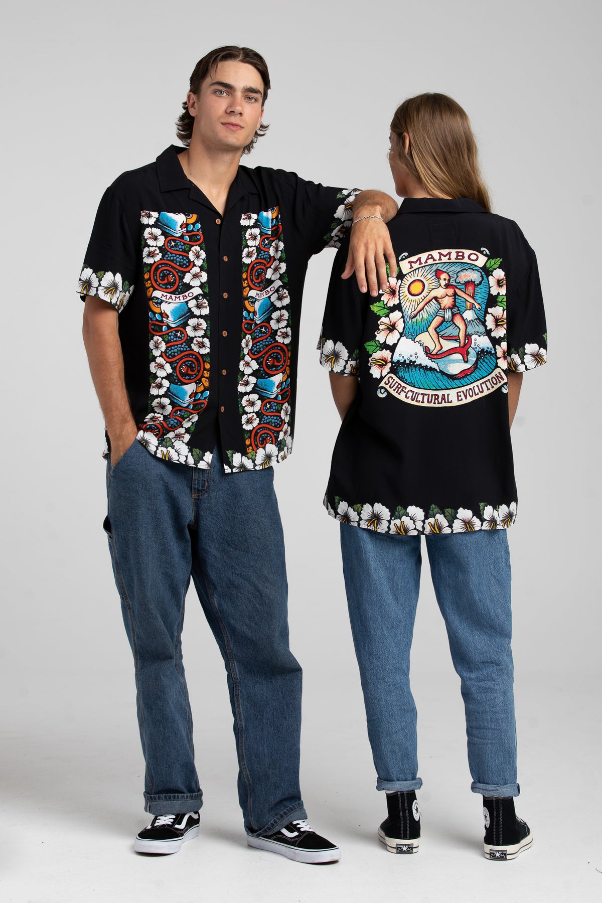 REG &#39;SURF-CULTURAL&#39; LOUD SHIRT