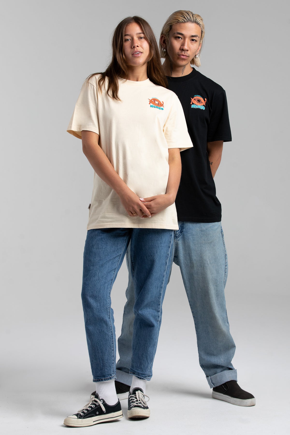 PRAWNOGRAPHY T-SHIRT - BLACK