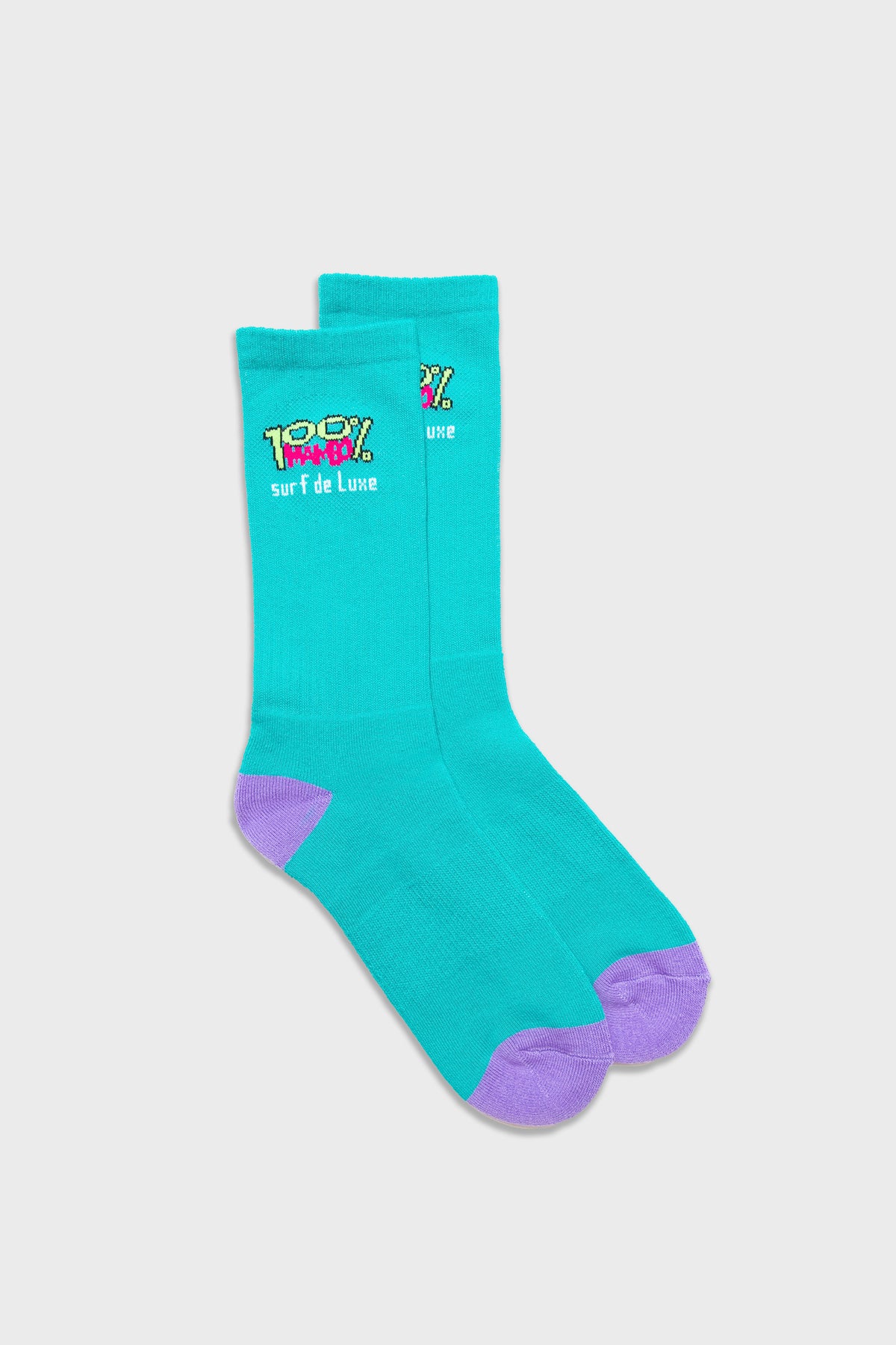 100% MAMBO CREW SOCK AQUA