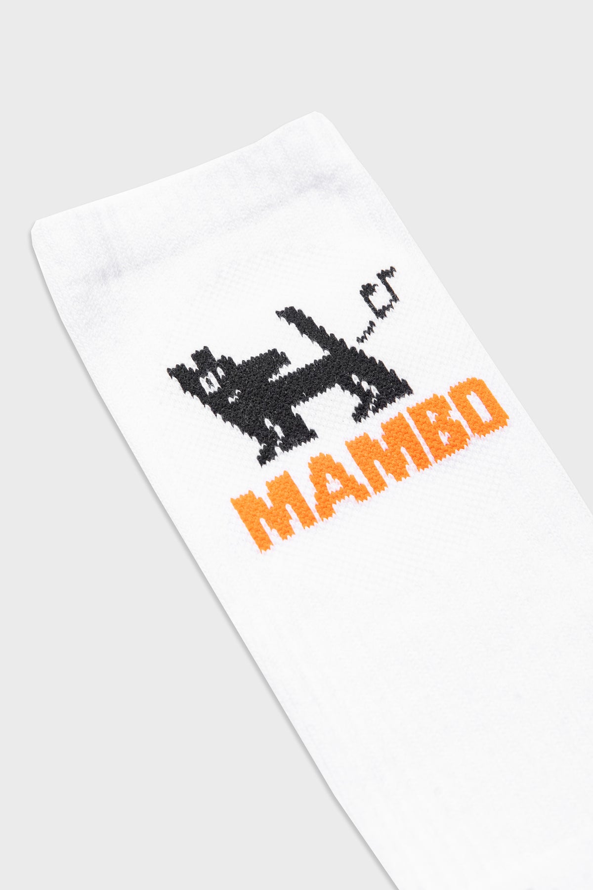 FARTING DOG CREW SOCKS WHITE